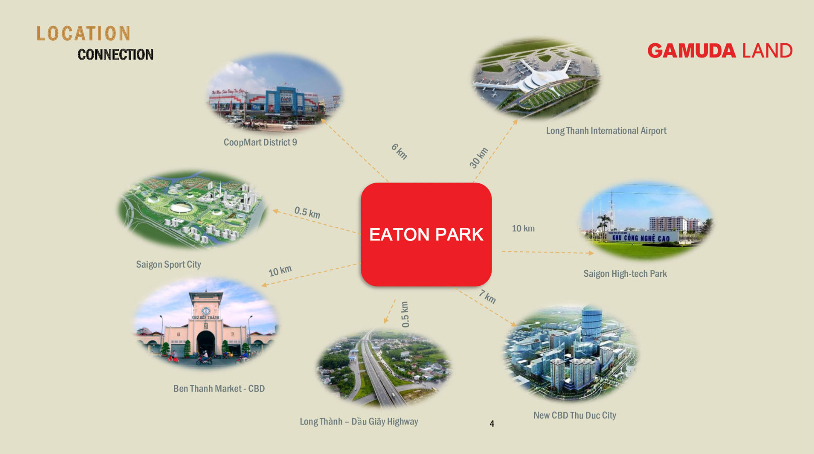 Hệ thống tiện ích dự án Eaton Park cao cấp, phục vị dân cư