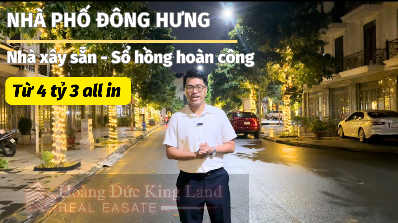 Nhà phố Đông Hưng trung tâm thành phố Dĩ An