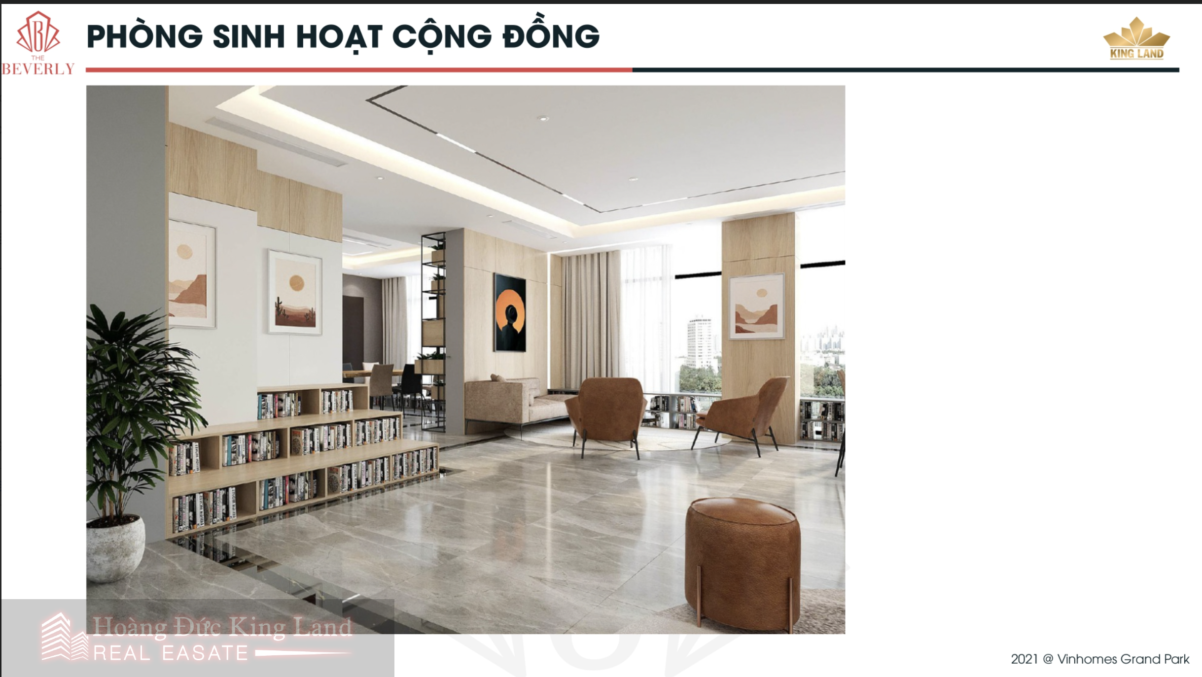 Phòng sinh hoạt cộng đồng cho cư dân tại tầng 14