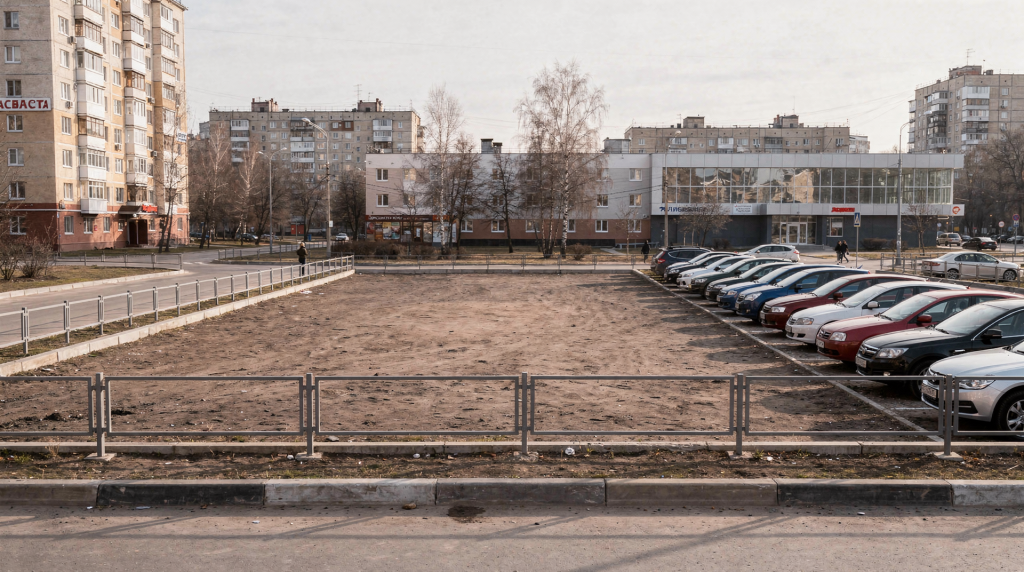 Временное использование земли под парковку: когда участок как «припаркованный домен»